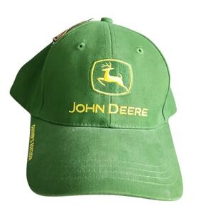John Deere Hat Green Owners Edition Baseball Cap Nothing Runs Like A Deere NWT